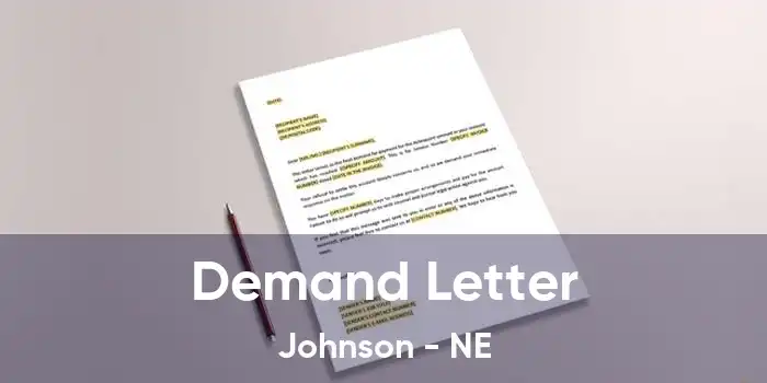 Demand Letter Johnson - NE