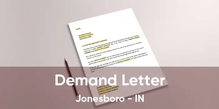 Demand Letter Jonesboro - IN