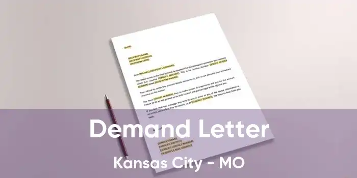 Demand Letter Kansas City - MO