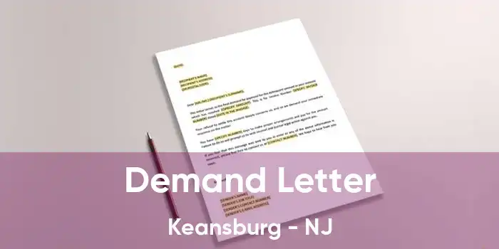 Demand Letter Keansburg - NJ