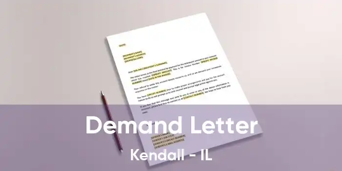 Demand Letter Kendall - IL