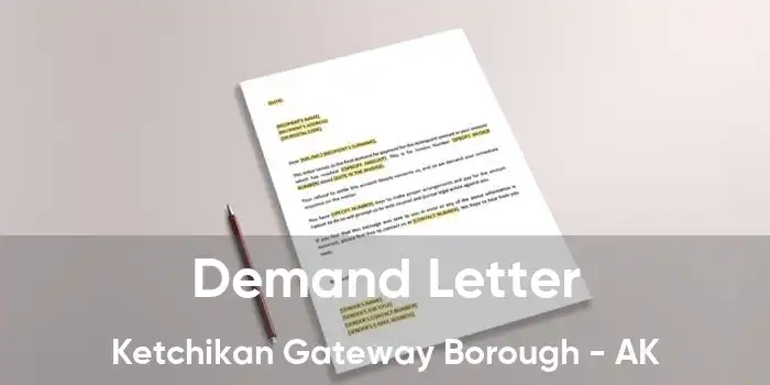 Demand Letter Ketchikan Gateway Borough - AK