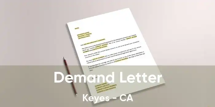 Demand Letter Keyes - CA