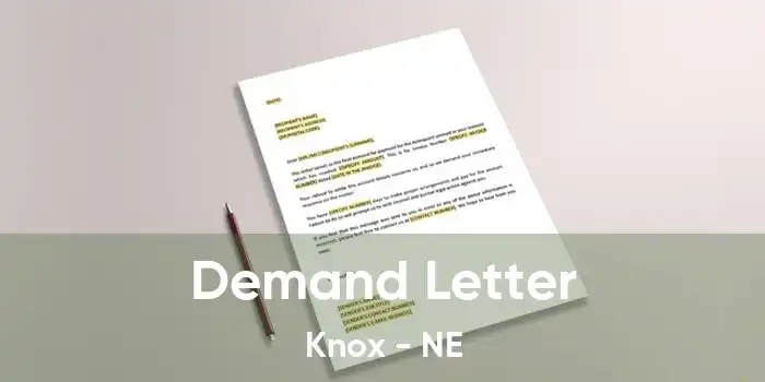 Demand Letter Knox - NE