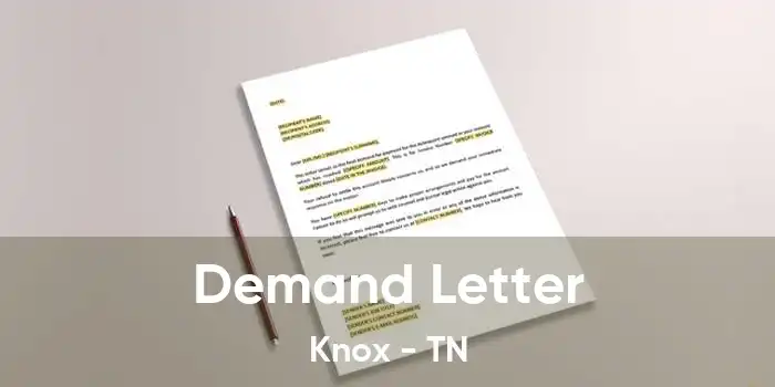 Demand Letter Knox - TN