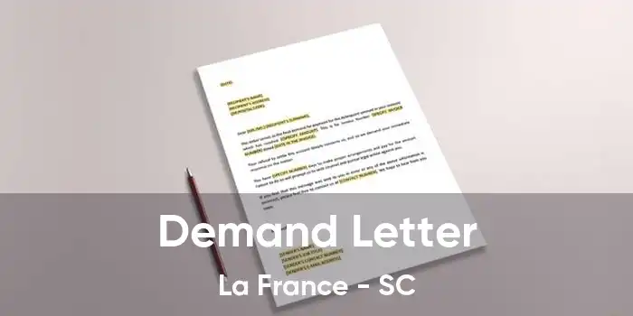 Demand Letter La France - SC