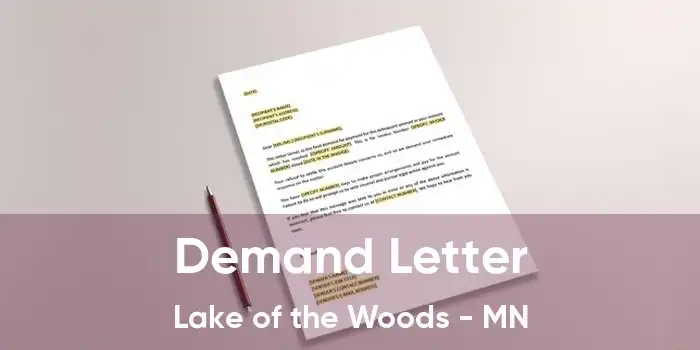 Demand Letter Lake of the Woods - MN