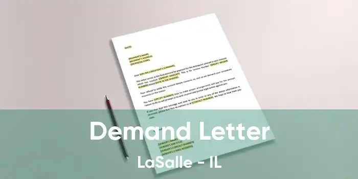 Demand Letter LaSalle - IL