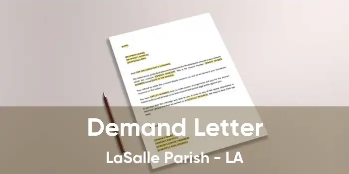 Demand Letter LaSalle Parish - LA