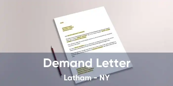 Demand Letter Latham - NY