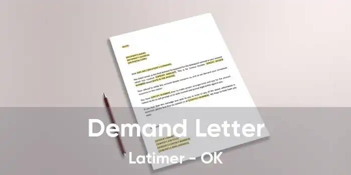 Demand Letter Latimer - OK