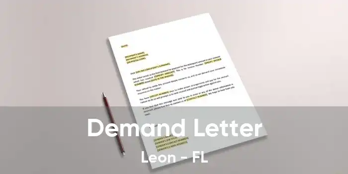 Demand Letter Leon - FL