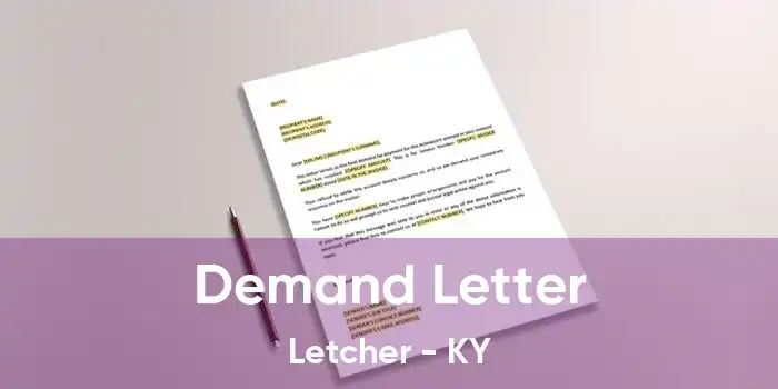 Demand Letter Letcher - KY