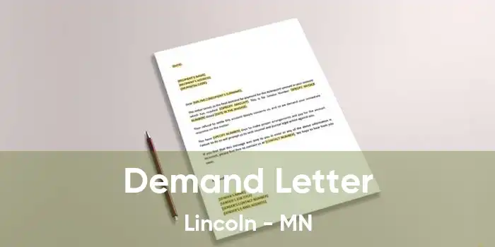 Demand Letter Lincoln - MN