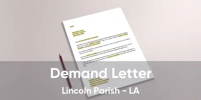 Demand Letter Lincoln Parish - LA