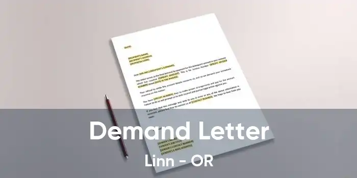 Demand Letter Linn - OR