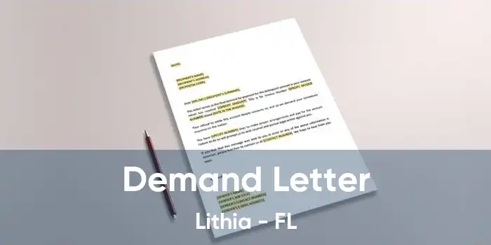 Demand Letter Lithia - FL