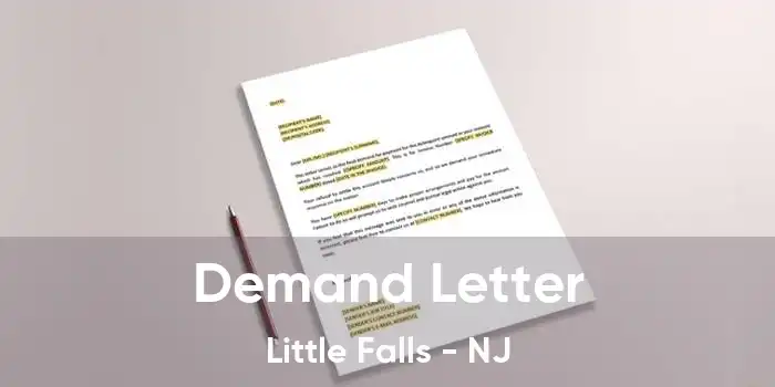 Demand Letter Little Falls - NJ