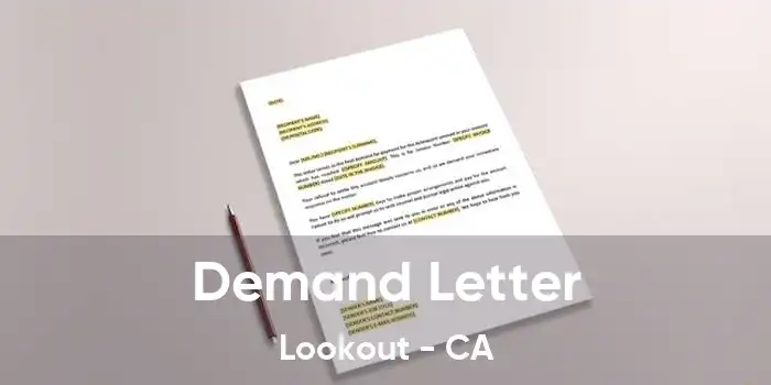 Demand Letter Lookout - CA