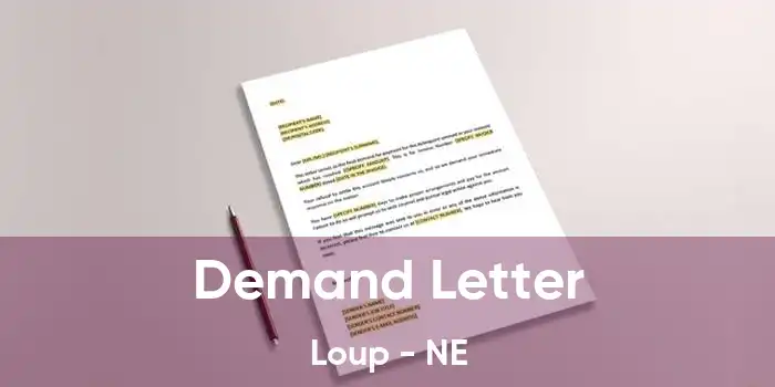 Demand Letter Loup - NE