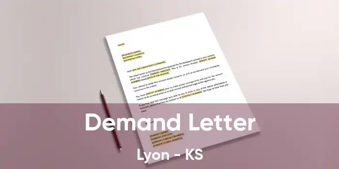 Demand Letter Lyon - KS