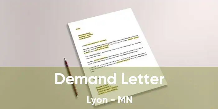 Demand Letter Lyon - MN