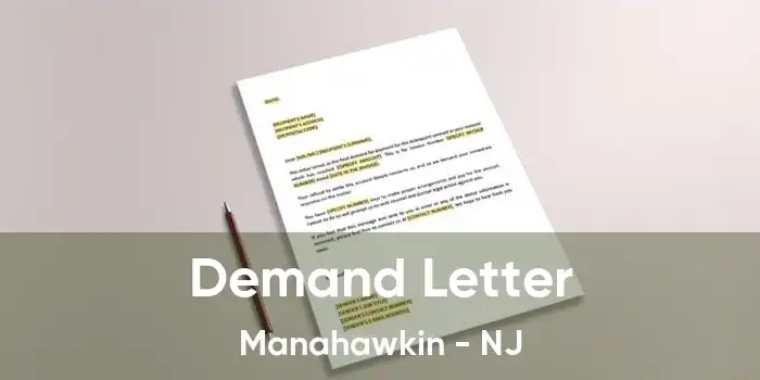 Demand Letter Manahawkin - NJ