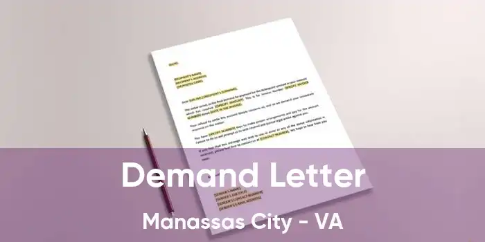 Demand Letter Manassas City - VA