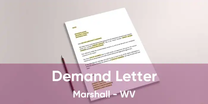 Demand Letter Marshall - WV