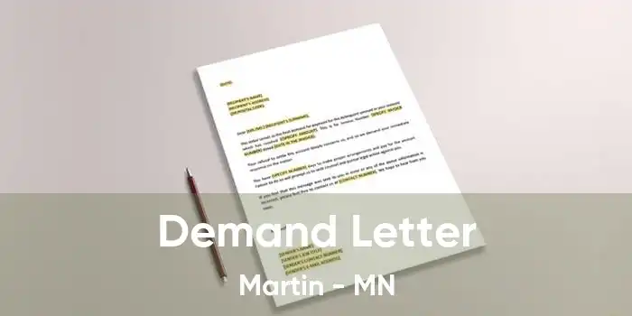 Demand Letter Martin - MN