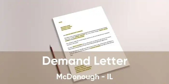 Demand Letter McDonough - IL