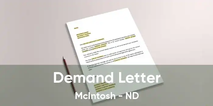 Demand Letter McIntosh - ND