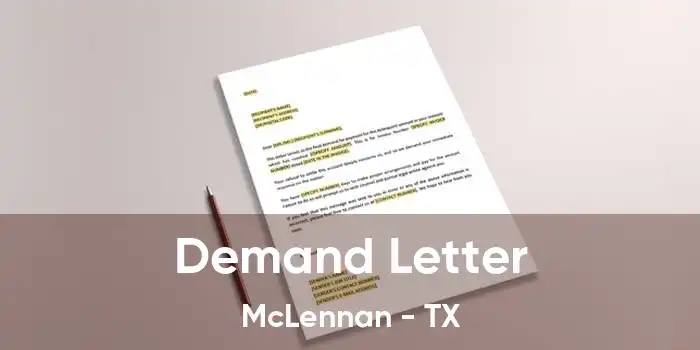 Demand Letter McLennan - TX