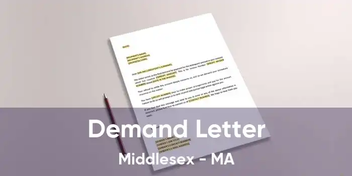 Demand Letter Middlesex - MA