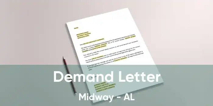 Demand Letter Midway - AL