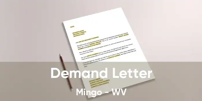 Demand Letter Mingo - WV