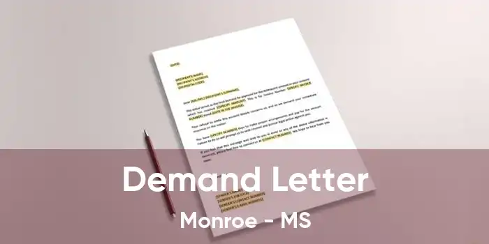 Demand Letter Monroe - MS