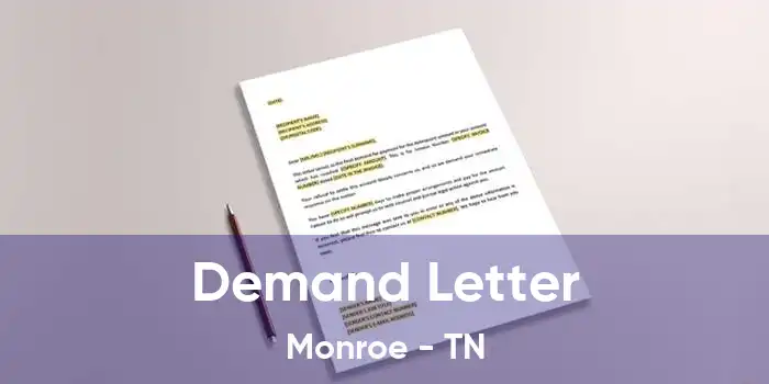 Demand Letter Monroe - TN