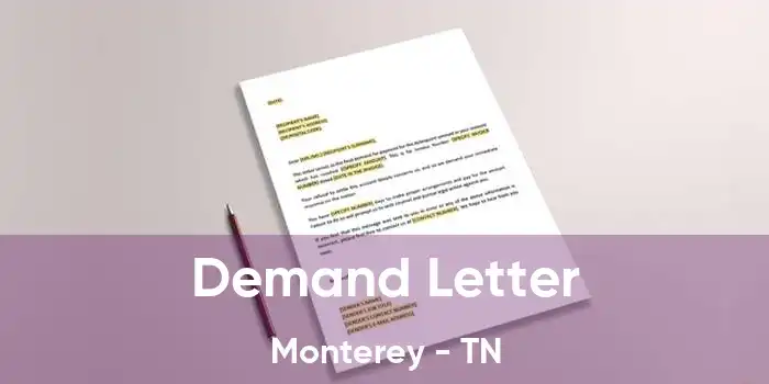 Demand Letter Monterey - TN