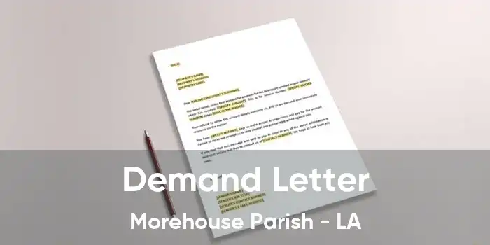 Demand Letter Morehouse Parish - LA