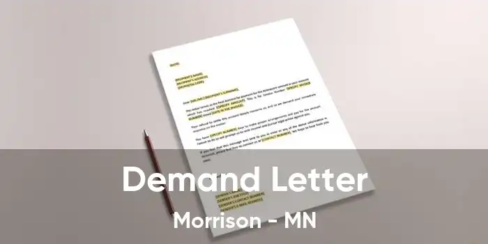 Demand Letter Morrison - MN