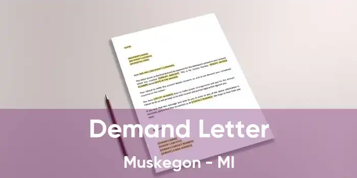 Demand Letter Muskegon - MI