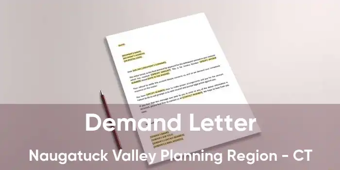 Demand Letter Naugatuck Valley Planning Region - CT