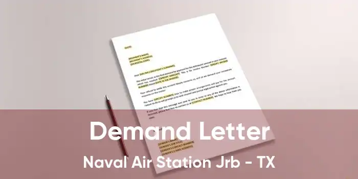 Demand Letter Naval Air Station Jrb - TX