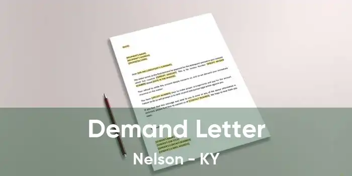 Demand Letter Nelson - KY