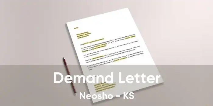 Demand Letter Neosho - KS