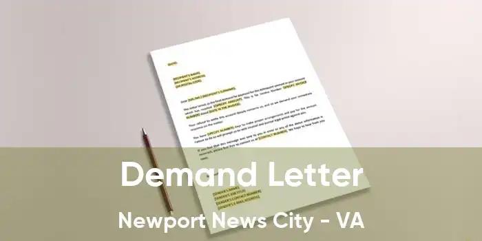 Demand Letter Newport News City - VA