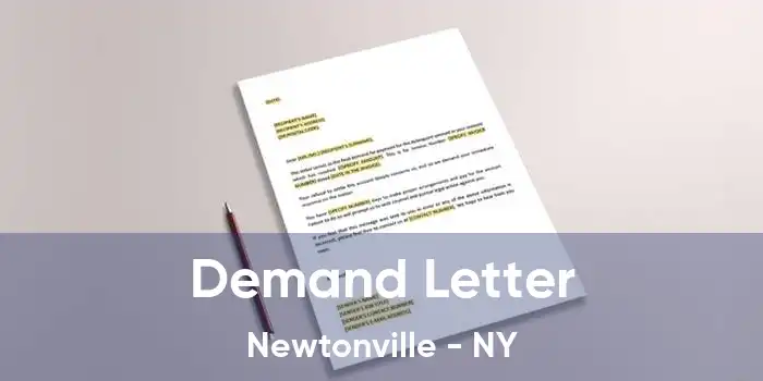 Demand Letter Newtonville - NY