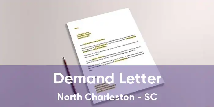 Demand Letter North Charleston - SC