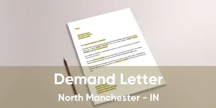 Demand Letter North Manchester - IN